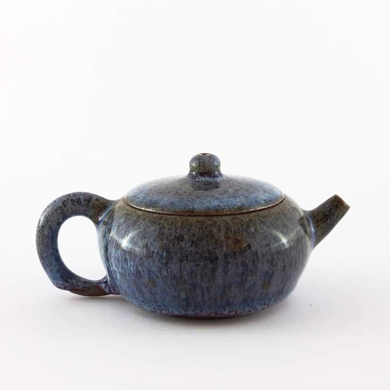 Agate Blue Flambé Glaze Teapot - Tea Repertoire