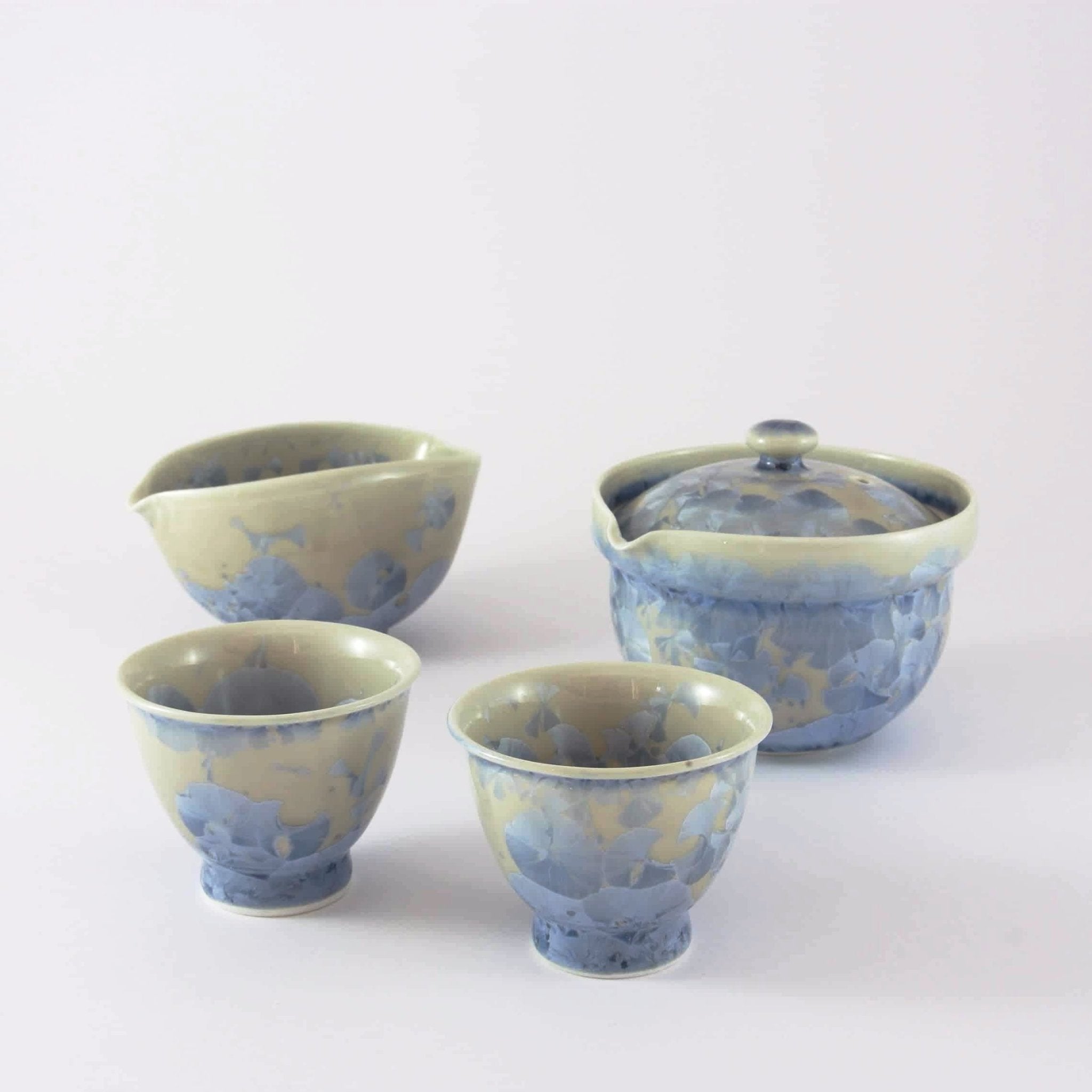 Blue Flower Crystal Hohin Set - Tea Repertoire