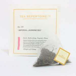 Individually Wrapped Imperial Jasmine Bio Pyramid Tea Bags - Tea Repertoire
