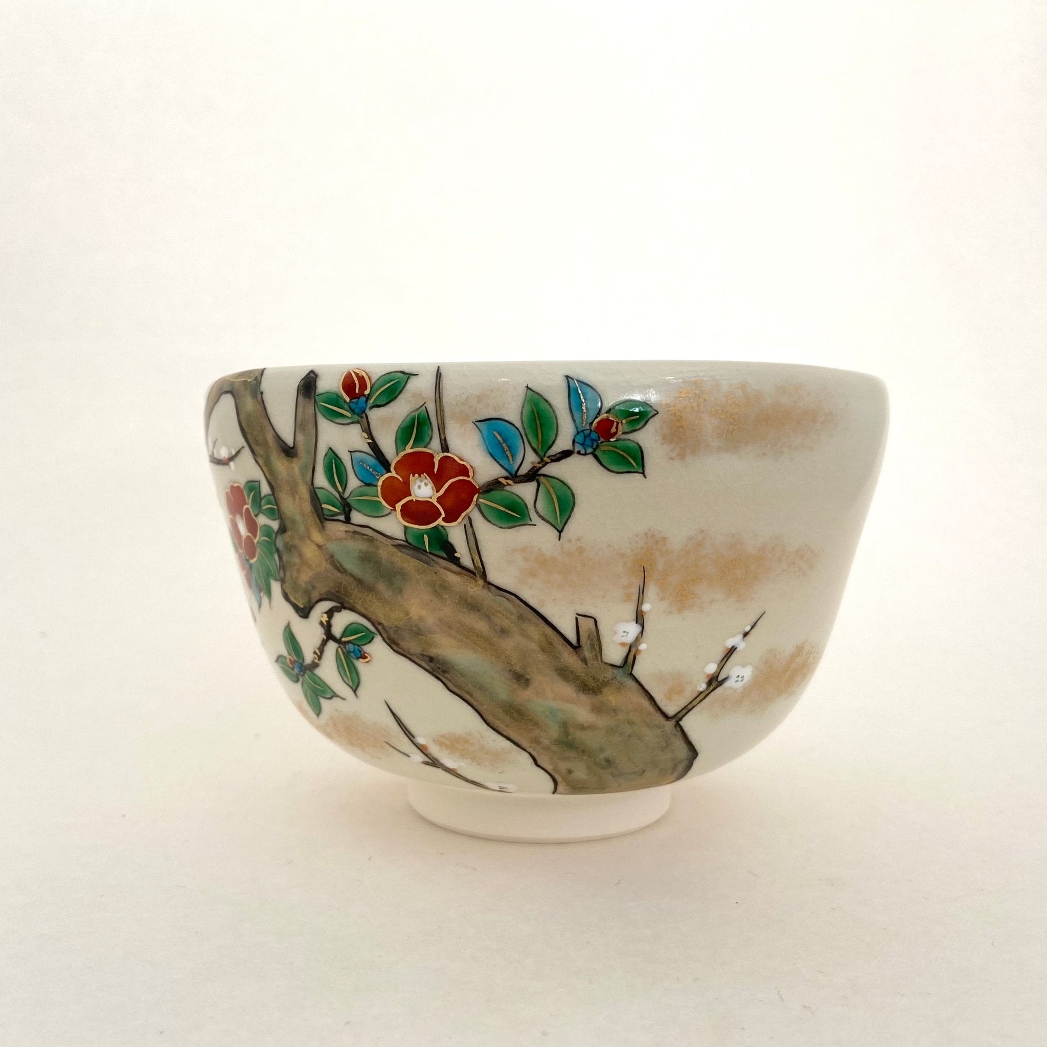 Matcha Bowl Chawan, Mino Yaki Pottery Japanese Matcha Tea Cup, Green Tea Cup, Coffee And Soup Cup Made In Japan (Light Blue