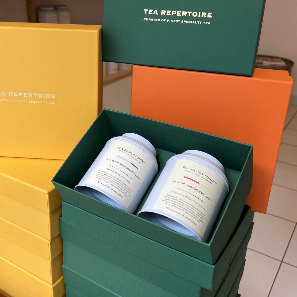 Luxury Caddy Tea Box Gift - Tea Repertoire