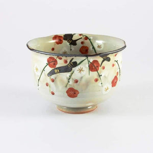 Plum Blossom Yunomi Tea Cup - Tea Repertoire